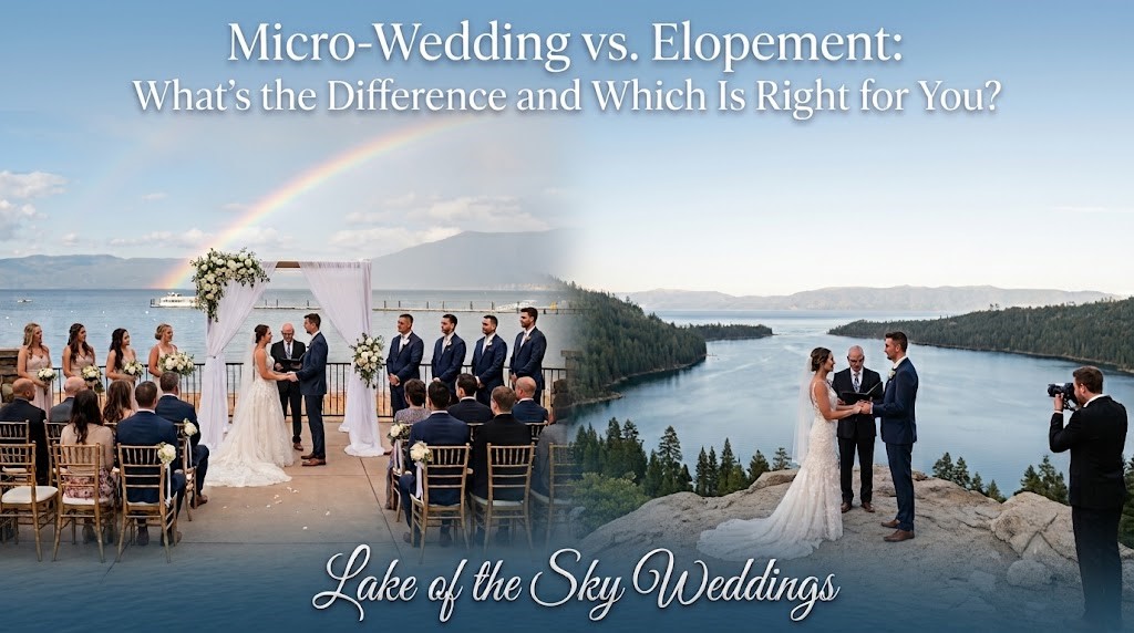 Micro-Wedding vs. Elopement: What’s the Difference and Which Is Right for You?