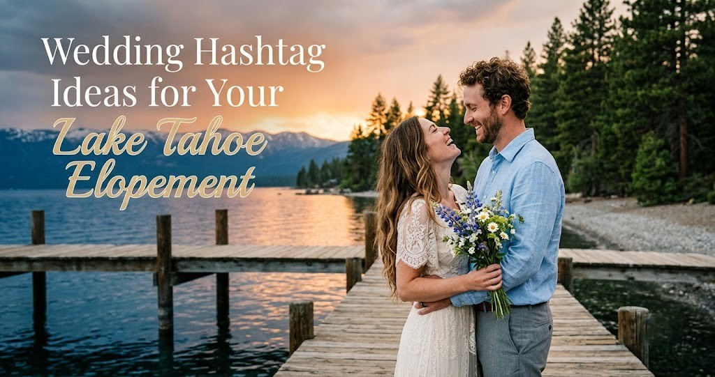 Wedding Hashtag Ideas for Your Lake Tahoe Elopement